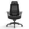 Leventro Mesh Fabric Ergonomic Office Chair with Headrest, Black