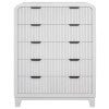 Mello Reclaimed Pine Timber 5 Drawer Tallboy