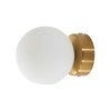 Satin Brass / Opal