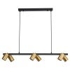 Black / Satin Brass
