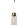 Clear / Satin Brass