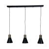 Black / Antique Brass