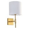 Satin Brass / White