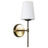 Satin Brass / Opal