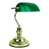 Green / Polished Brass