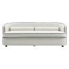 Brighton Fabric Sofa, 3 Seater, Ivory