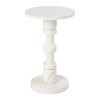 Athens Marble Round Side Table