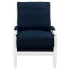 White / Navy