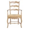 Lyon Elm Timber Ladder Back Carver Dining Chair