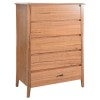Bellaro Marri Timber 5 Drawer Tallboy