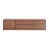 Vensaire Ash Timber 2 Door 2 Drawer TV Unit, 200cm