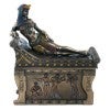 Veronese Cold Cast Bronze Coated Cleopatra Trinket Box