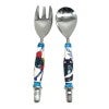 Eggitar Ceramic Handled Salad Server Set