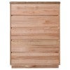 Marquess Messmate Timber 5 Drawer Tallboy
