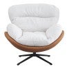 Roland MCM Swivel Accent Lounge Chair