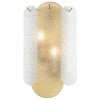 Samona Glass & Iron Wall Light