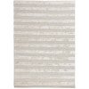 Panama Lines Hand Tuffted Wool & Viscose Rug, 230x160cm, Grey
