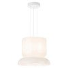 Skapa Glass Dimmable LED Pendant Light, Drum & Shallow Dome