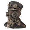 Veronese Cold Cast Bronze Coated Steampunk Statue, Plague Doctor