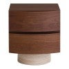 Walnut / Travertine