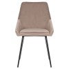 Taupe Velvet Fabric