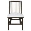 Brego Mango Wood Dining Chair, Walnut