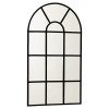 Celeste Iron Frame Indoor / Outdoor Arch Wall / Floor Mirror, 180cm