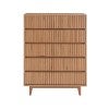 Liora Messmate Timber 5 Drawer Tallboy