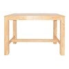 Chunk Commercial Grade Timber Bar Table, 120cm, Natural