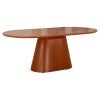 Puig Oval Dining Table, 200cm, Citrus