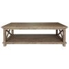 Creighton Acacia Timber Coffee Table, 130cm