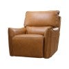 Syricon Leather Electric Recliner Armchair, Tan