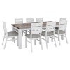 Nordington Acacia Timber 9 Piece Dining Table Set, 225cm