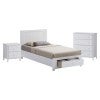 Clement 3 Piece Wooden Bedroom Suite with Tallboy, King Single