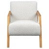 Beige Boucle Fabric / Natural