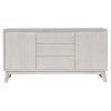 Calista Acacia Timber 2 Door 3 Drawer Buffet Table, 160cm