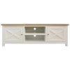 Seaton Acacia Timber 2 Door TV Unit, 160cm