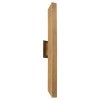 Vostel IP65 Exterior LED Up / Down Wall Light, Natural Brass