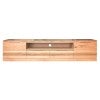 Novira Messmate Timber 2 Door 2 Drawer TV Unit, 220cm
