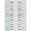 Washwell Stripes Machine Washable Modern Rug, 220x150cm