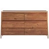 Bowes Blackwood Timber 6 Drawer Dresser