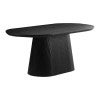 Roxen Wooden Oval Dining Table, 180cm