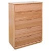 Belvoir Messmate Timber 5 Drawer Tallboy