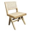 Maron Timber & Rattan Dining Chair, Natural