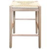 Haya Beech Timber & Woven Cord Counter Stool, Natural