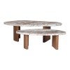 Brown Marble / Walnut