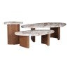 Brown Marble / Walnut