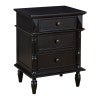 Ozark American Poplar Timber Bedside Table