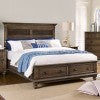 Roxbury Solid American Poplar Timber Bed, Queen