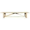 Parklo Reclaimed Elm Timber Farmhouse Dining Bench, 235cm